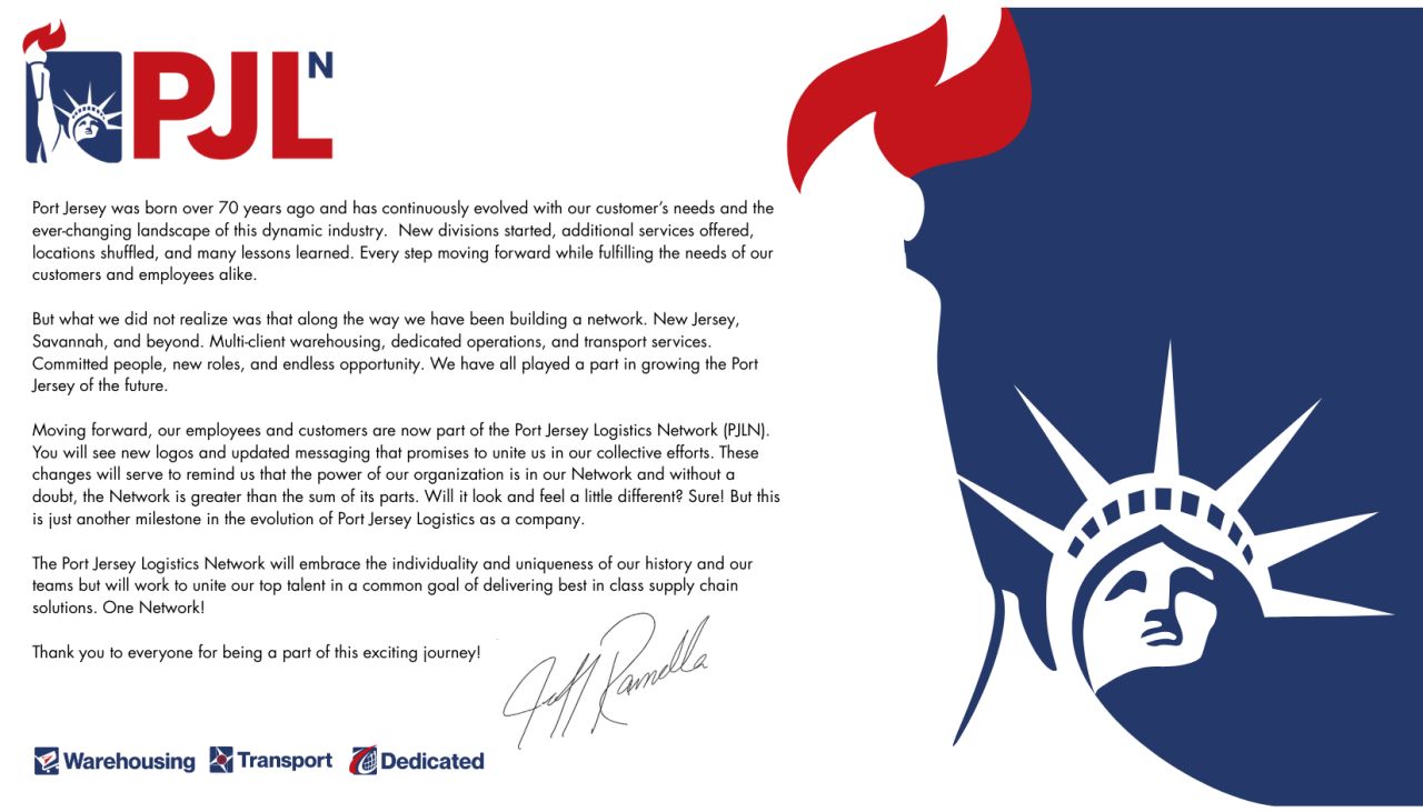 Port Jersey becomes Port Jersey Logistics Network