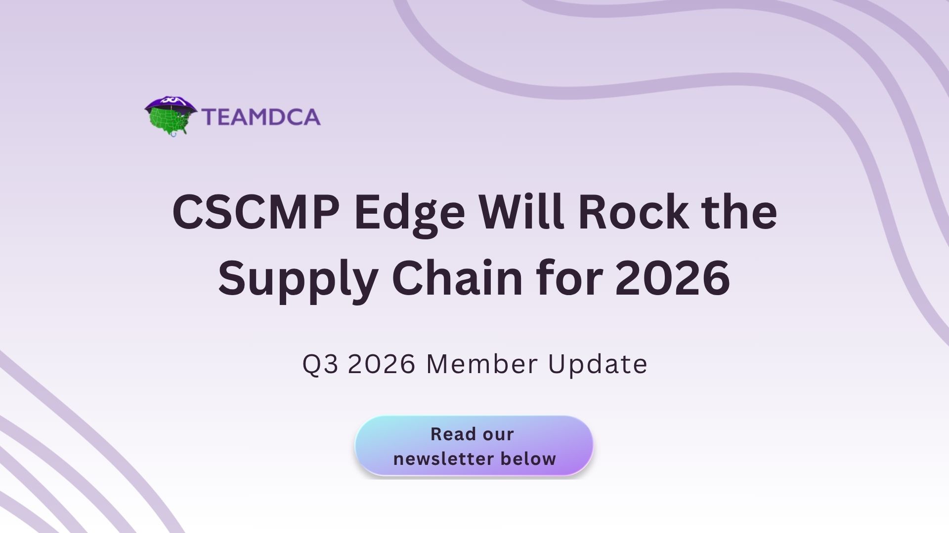 CSCMP Edge Will Rock the Supply Chain for 2026